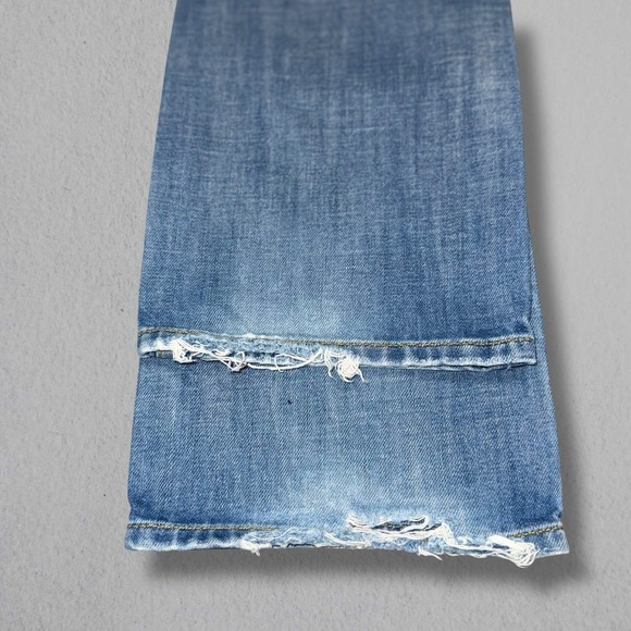 Diesel Viker Jeans‎ Mens 32x32 Light Wash Straight Leg Thrashed Fits 32x34 008AT - Picture 10 of 16